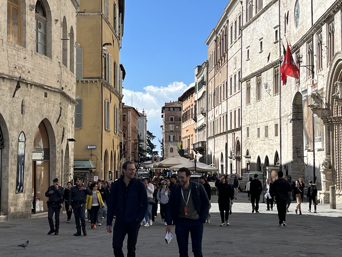 The Future of Journalism ... amidst the Beauty of Perugia @journalismfest open.substack.com/pub/deannajlee…… #ijf24