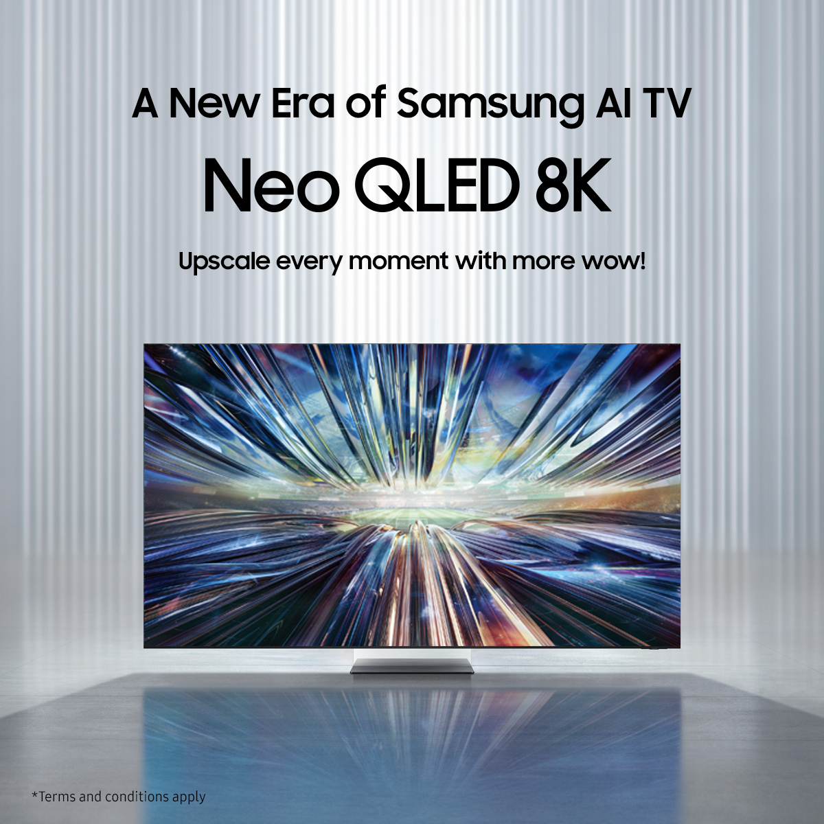 Register your interest now! Discover the new NEO QLED 8K and enter a transformative era where your viewing experience evolves with every moment. Register now: spr.ly/6017bWLub spr.ly/6010bWLue spr.ly/6011bWLu5 #2024NeoQLED8K #AIUpscalesLife #Samsung