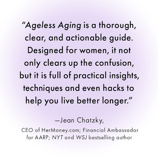 Grateful for what @JeanChatzky said about #AgelessAging. Women who are trying to make informed decisions based on scientific research deserve clear and factual information. They deserve Ageless Aging. Get bit.ly/AgelessAging
