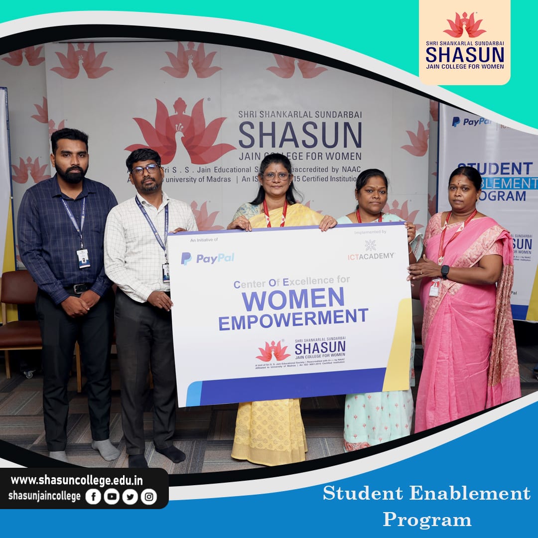 Center of Excellence for Women Empowerment! Student Enablement Program!🌠

#centerofexcellence #womenempoweringwomen #womenempowerment #studentenablement #studentenablementprogram #womenpower #shasunjaincollege #lifeatshasun