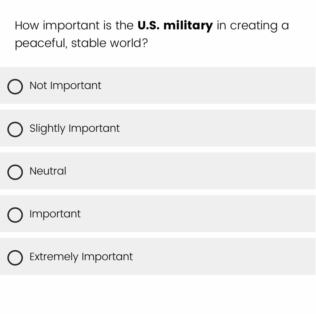 Military spouse survey. Desperately need a comment box.