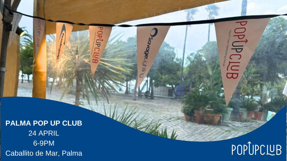 We're here in Palma for the first pop-up event of the year!

We're joining fellow maritime professionals for an evening of networking, food and fun. Stop by and say hello to the Savage Lighting team!

#PopUpClub #PalmaBoatShow #YachtIndustry #LedLighting #InteriorLighting