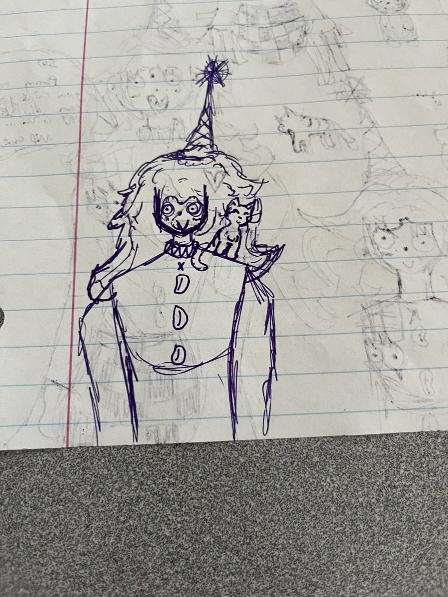 He’s my favorite right now. I have a feeling he would sound like Alex Brightman, the whole hour I was making him Alex Brightman’s voice was going through my head. #ArtistsOfTwitter #artists #ocart