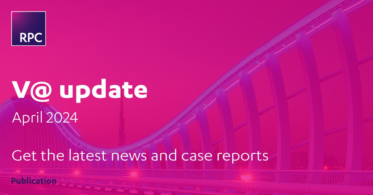 Our V@ update gives you the latest developments in the #VAT world that may impact your business including HMRC updating Notice 700/1, and the latest case reports.

👉 bit.ly/49Tuz1j

#Tax #TaxTake #TaxLaw #Regulatory #RegulatoryRPC