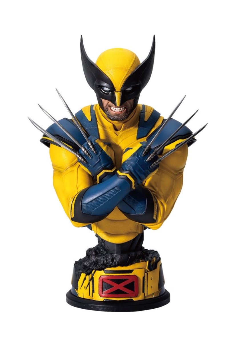 First look at official #Deadpool & #Wolverine busts, designed by Kotobukiya.