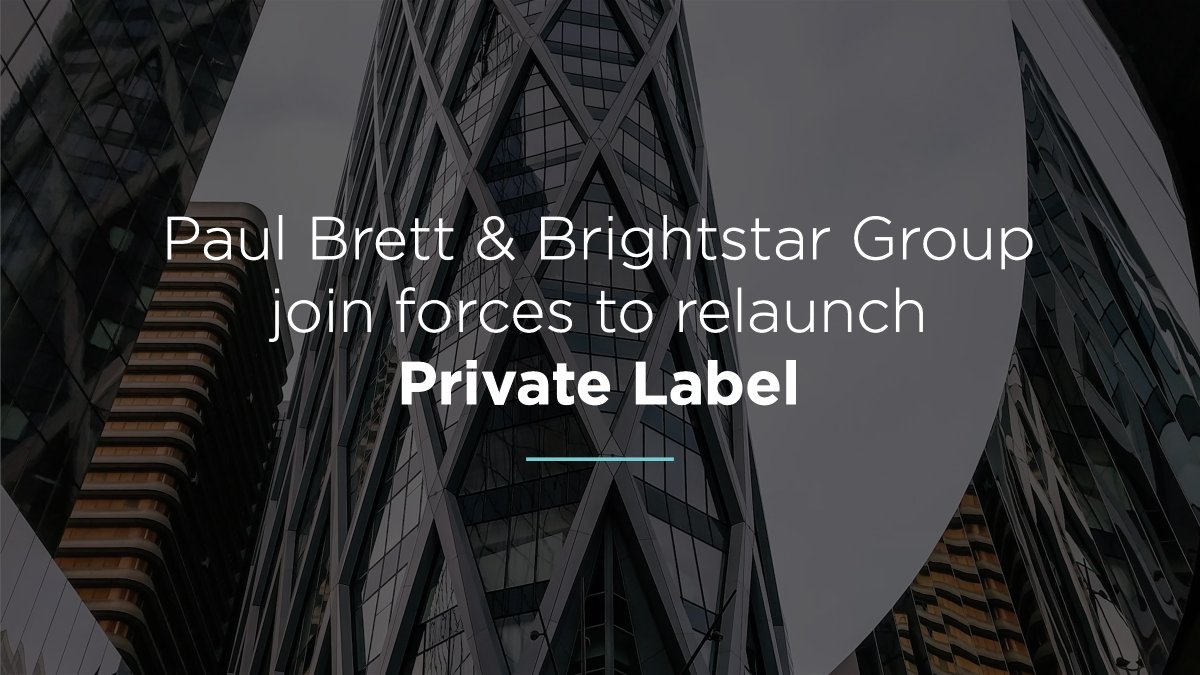 We are pleased to announce that the Brightstar Group has joined forces with Paul Brett to relaunch Private Label. 

"This is an important step in the next stage of the evolution of the Brightstar Group." - Bradley Moore. 

More - brightstarfinancial.co.uk/paul-brett-and…