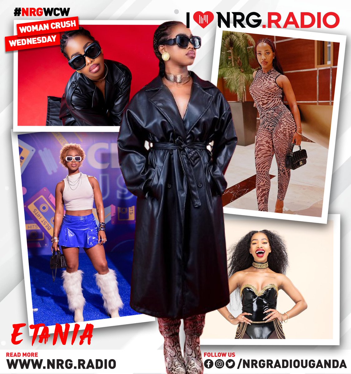 Crushing on our very own @forever_etania .. Life of the party 🥳🥳🥰 #NRGWCW #NRGRadioUG