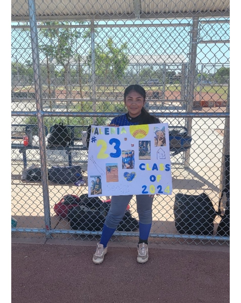 Charters Senior Valeria Z, HS Softball….. Senior Night! @Edkey_CEO @alva_afa @Jevonlewis11