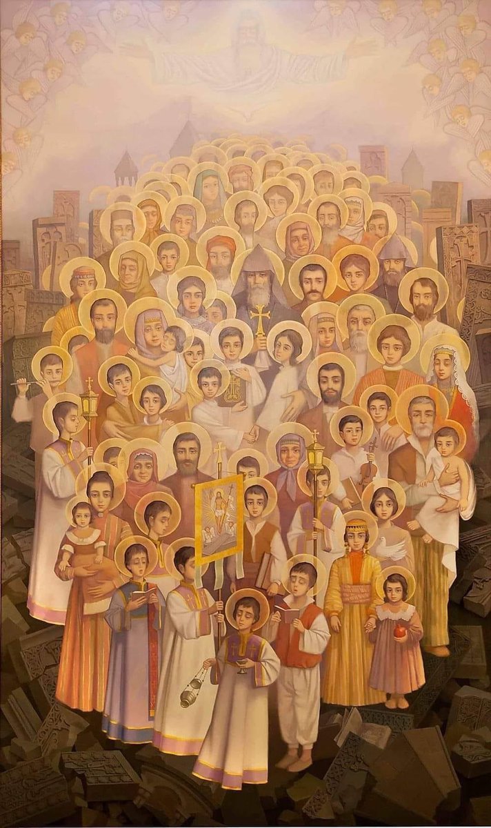 Today we remember. 

1.5 million lives (and that's not even including the numbers of Assyrians, Greeks, and others). 

Men, women, and children. They were here. 

Pray for us 🤲🏾 

♰ 🇦🇲

#ArmenianGenocide #ArmenianGenocideRemembranceDay