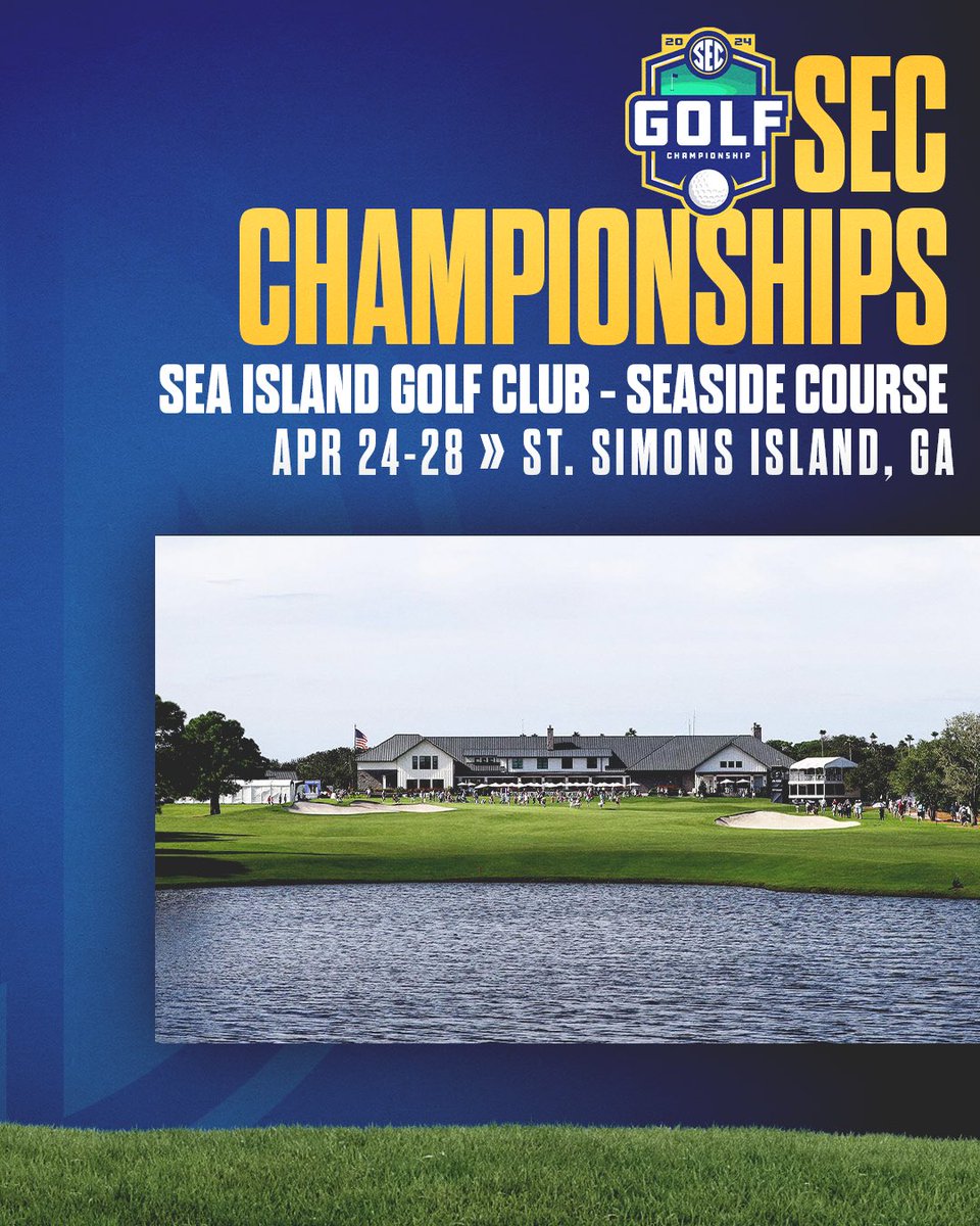 The Tide is on the course for the SEC Championship! 👏 #RollTide