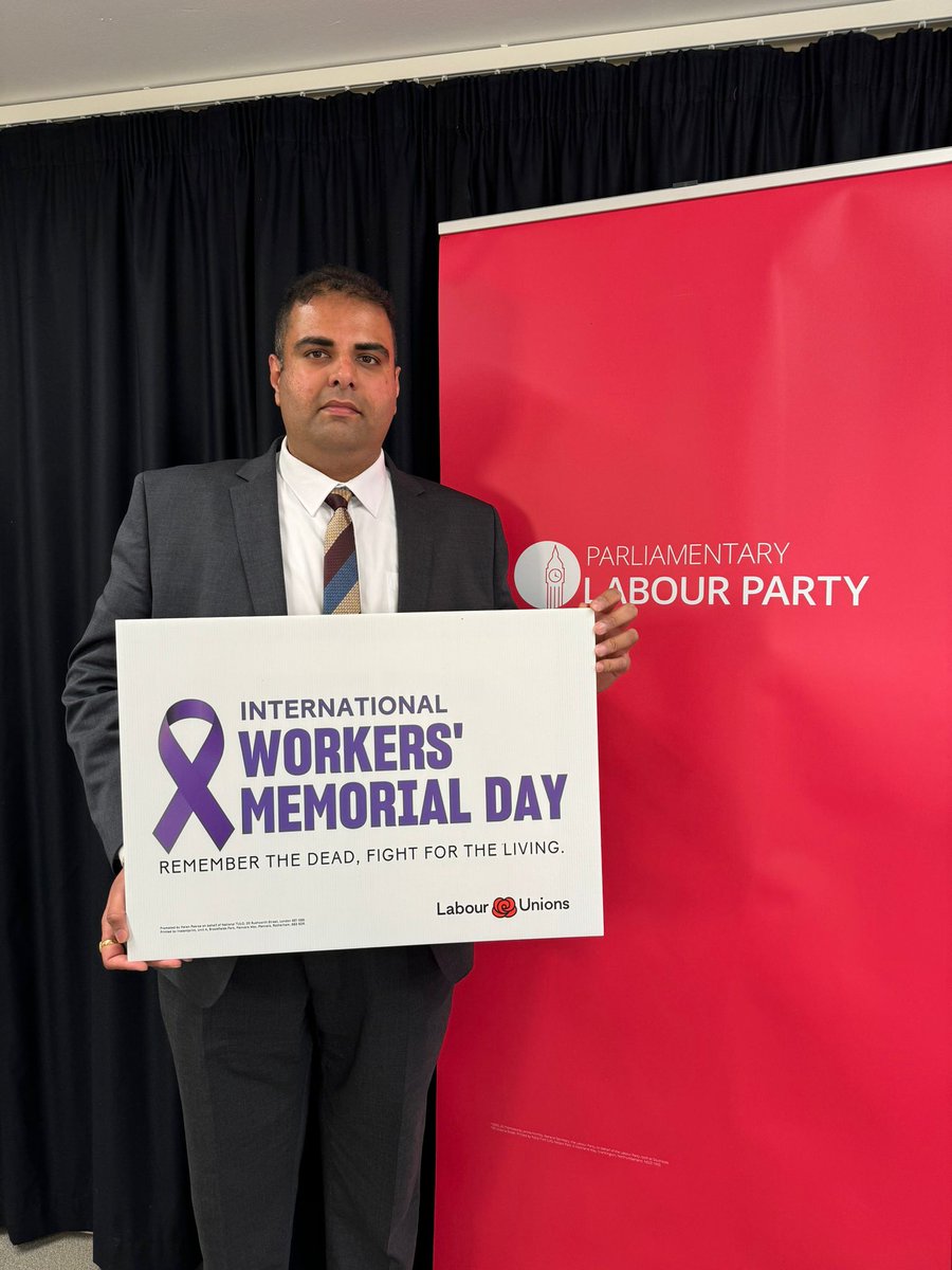 On International Workers’ Memorial Day, we commemorate all those who have lost their lives at work and honour their memory by reiterating our calls for better protections for workers.

All workers deserve the right to safe conditions, decent pay and union representation. #IWMD