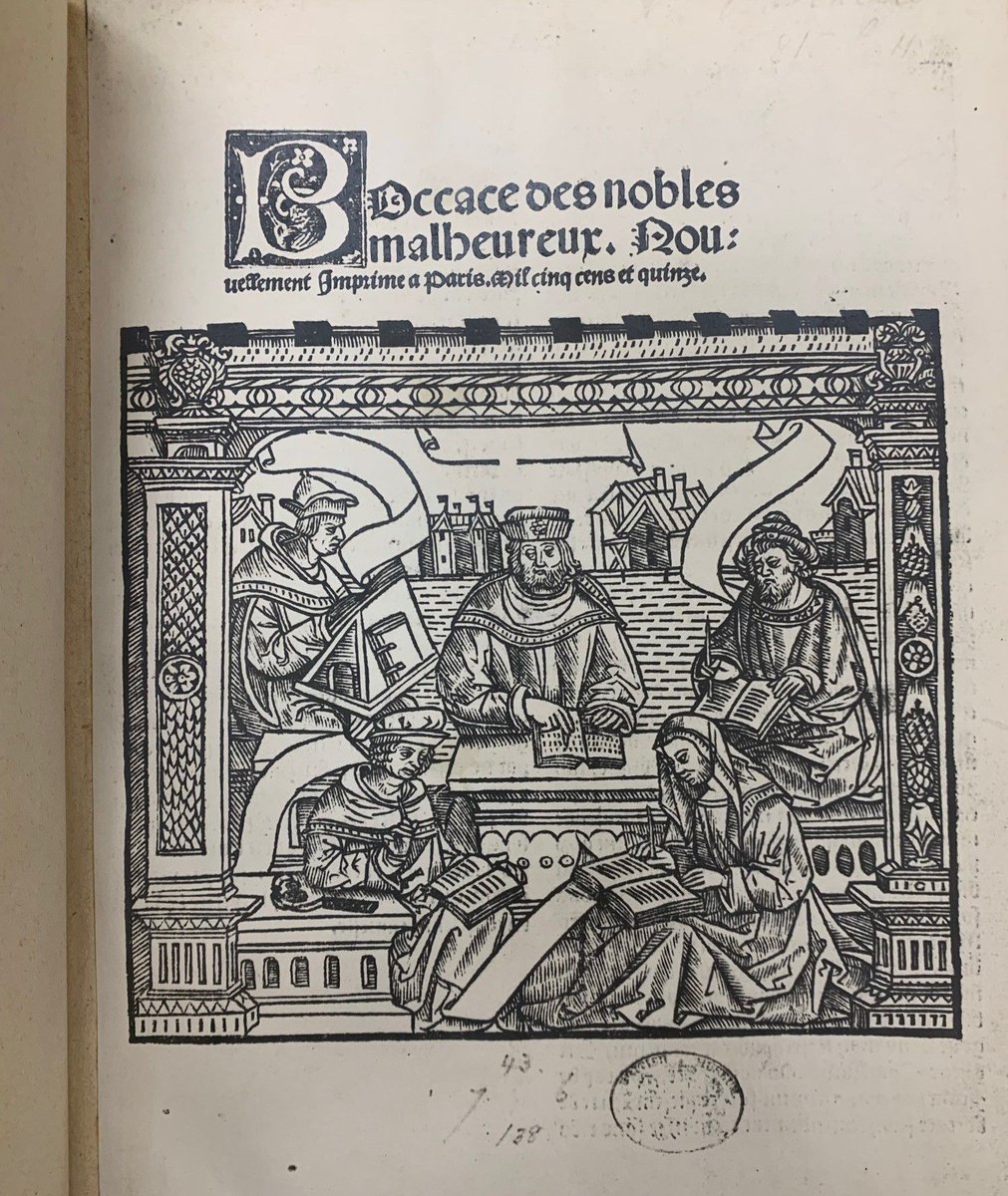 X is for Xylography - the art of making woodcuts or wood engravings and popular in early printed books for borders, printer's marks, and sometimes images. #ArchivesAtoZ