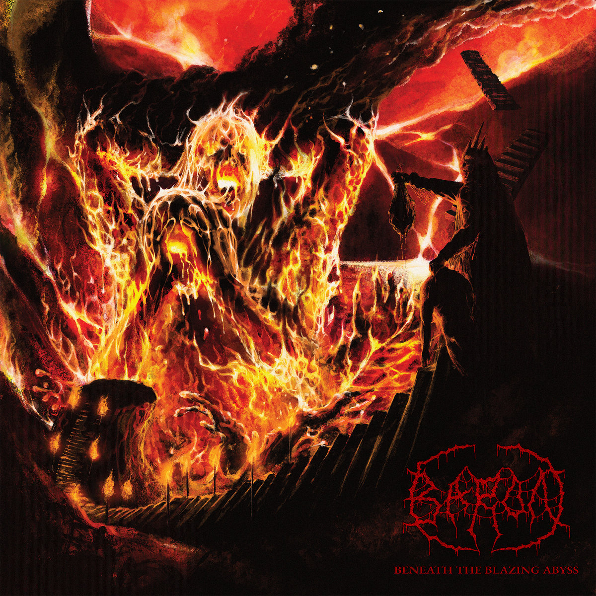 The debut full-length album from Helsinki death metal band Baron is Beneath The Blazing Abyss. Review at FFMB, flyingfiddlesticks.com/2024/04/24/bar… @transcendingobs #heavymetal #rock #hardrock #deathmetal #doom #doommetal #Finland #Baron #TranscendingObscurityRecords #TranscendingObscurity