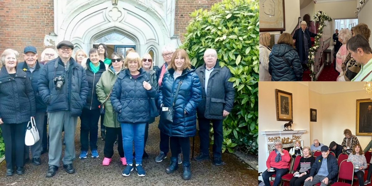 Great trip out to Hertford with the Social Prescribing group from Hoddesdon and Broxbourne. Tickets courtesy of @GreaterAngliaPR. Treated by the wonderful team @hertfordcastle to refreshments and a fascinating tour. @HertfordTC @BroxbourneBC