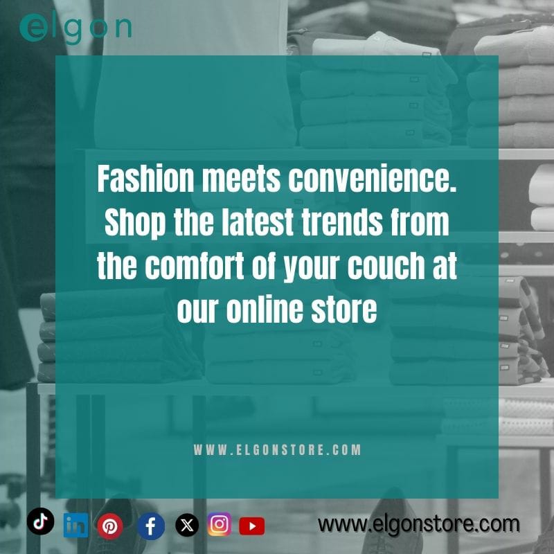Shop now and unleash your inner fashion icon! 👑

elgonstore.com

#SlayAllDay #FashionIcon #StylishEnsembles #FashionForward #StyleEssentials #ShopTilYouDrop #LuxuryFashion #ClassyComfort #BrandedLuxury #OnlineExclusives #fashion #style #ootd #clothingbrand