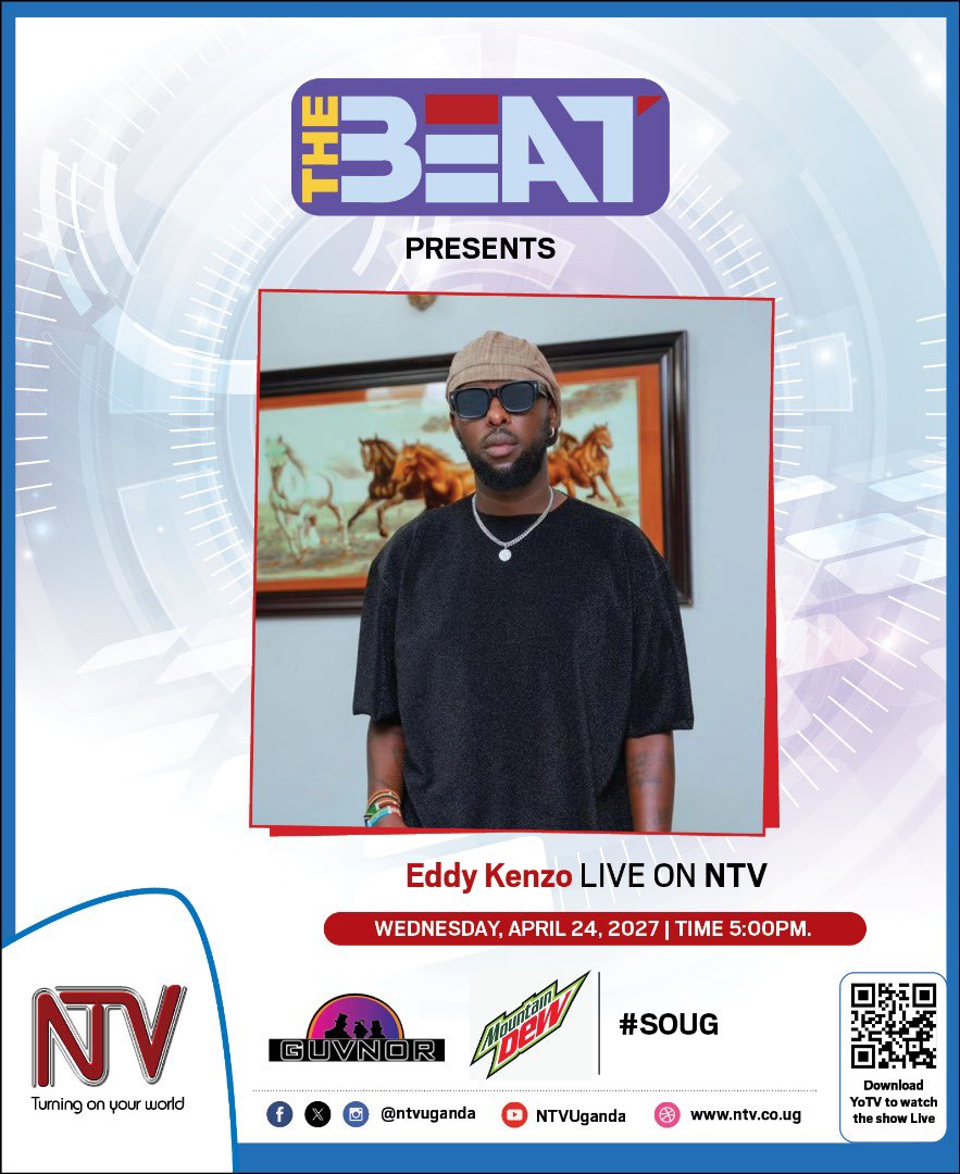 . @eddykenzoficial The President Of The @unmfederationug will be sharing his thoughts on the state of the entertainment industry & efforts of the federation to address any prevailing issues in a few! For any questions drop them below ⬇️ #SoUG #NTVTheBeat