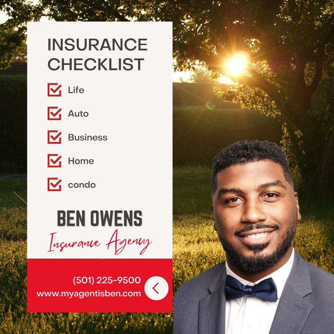 Stay protected at every turn with our insurance agency's comprehensive insurance checklist! ✔️ Life, ✔️ Auto, ✔️ Business, ✔️ Home, ✔️ Condo - we've got you covered for all your insurance needs. #LifeInsurance #AutoInsurance #BusinessInsurance #HomeInsurance #CondoInsurance