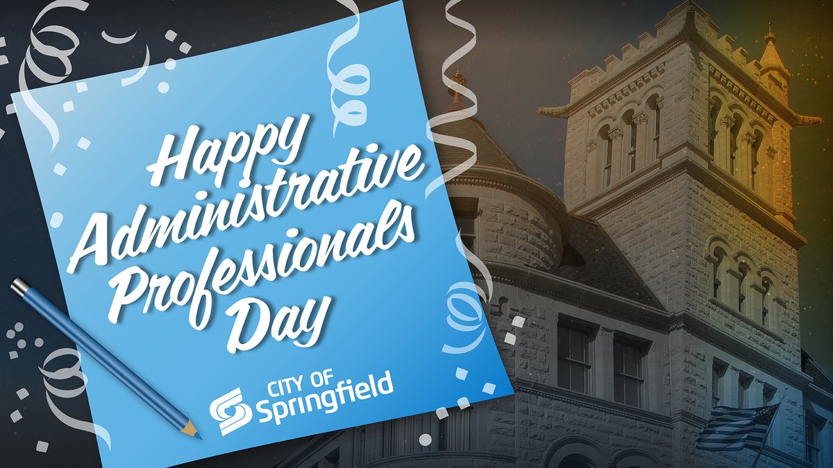 We want to thank all of our hard-working administrative professionals for the job they do each and every day to support our departments and keep the City running. Happy Administrative Professionals Day – we don't know what we'd do without you!