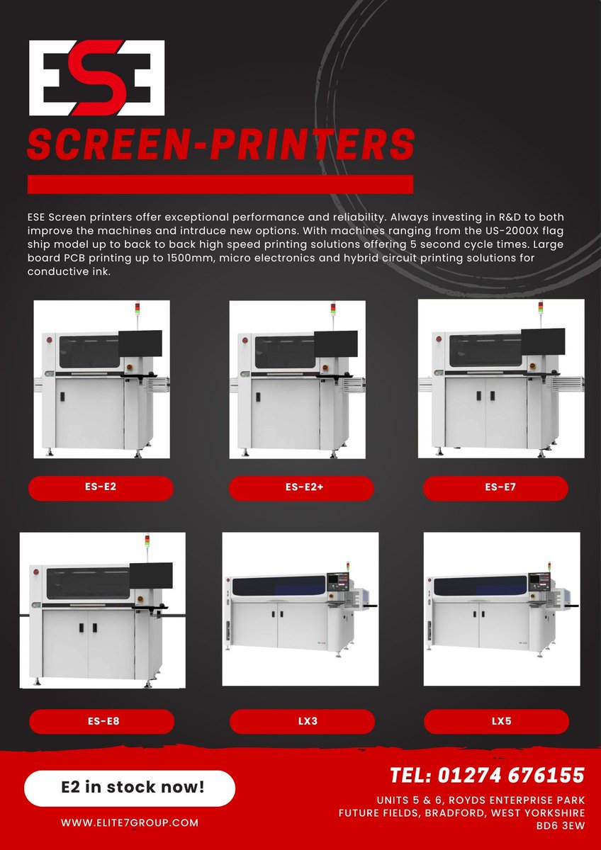 buff.ly/3MiKH1S 

#smt #electronics #ESE #ukmfg #printing #soldering #automaticsoldering