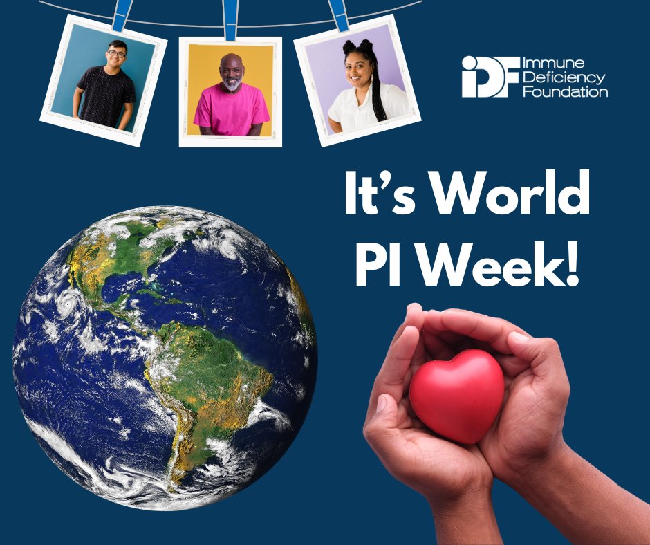 Today is the third day of #WorldPIWeek! In honor of this, change lives this #PIAwarenessMonth by contributing to the Immune Deficiency Foundation. By doing so, you will support resources for those #LivingWithPI, including advocacy and research efforts: bit.ly/3PGcf4x