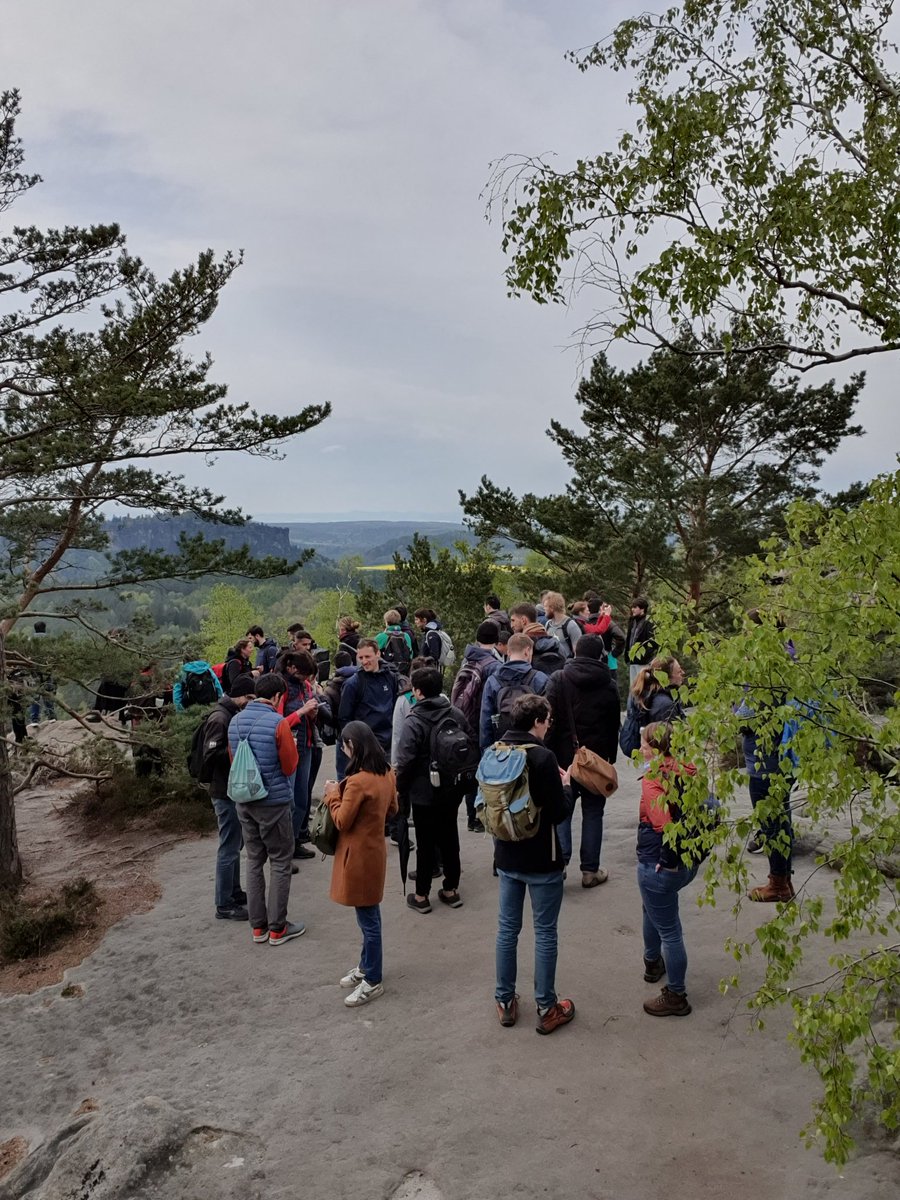 IntCha24 (@intcha24) on Twitter photo After amazing talks on bacteria, water, Noether sum rules and FDT from <a href="/GiuliaLorenzana/">Giulia Lorenzana</a> <a href="/AsjaJelic/">Asja Jelic</a> Aurore Picot, Daniel Amor, <a href="/_SophieHermann/">Sophie Hermann</a> and Dario Lucente... now we hike!!! #intcha24 After amazing talks on bacteria, water, Noether sum rules and FDT from <a href="/GiuliaLorenzana/">Giulia Lorenzana</a> <a href="/AsjaJelic/">Asja Jelic</a> Aurore Picot, Daniel Amor, <a href="/_SophieHermann/">Sophie Hermann</a> and Dario Lucente... now we hike!!! #intcha24