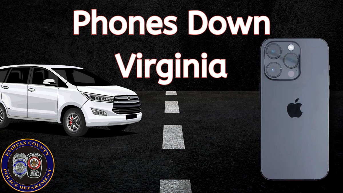 Keep your phone down and your focus up. Let's eliminate distractions and make our roads safer for everyone. Remember, driving requires your full attention—no exceptions. #FCPD 🚗📵