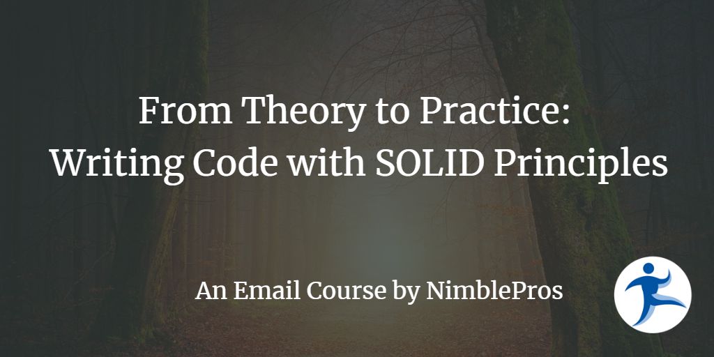 Want to learn about SOLID principles in #dotnet but don't have time to sit through videos or a live course? Join our mailing list for access to our SOLID principles email course. Get the lessons to your Inbox today!

bit.ly/3PxI4fR

#SoftwareDevelopment #CleanCode