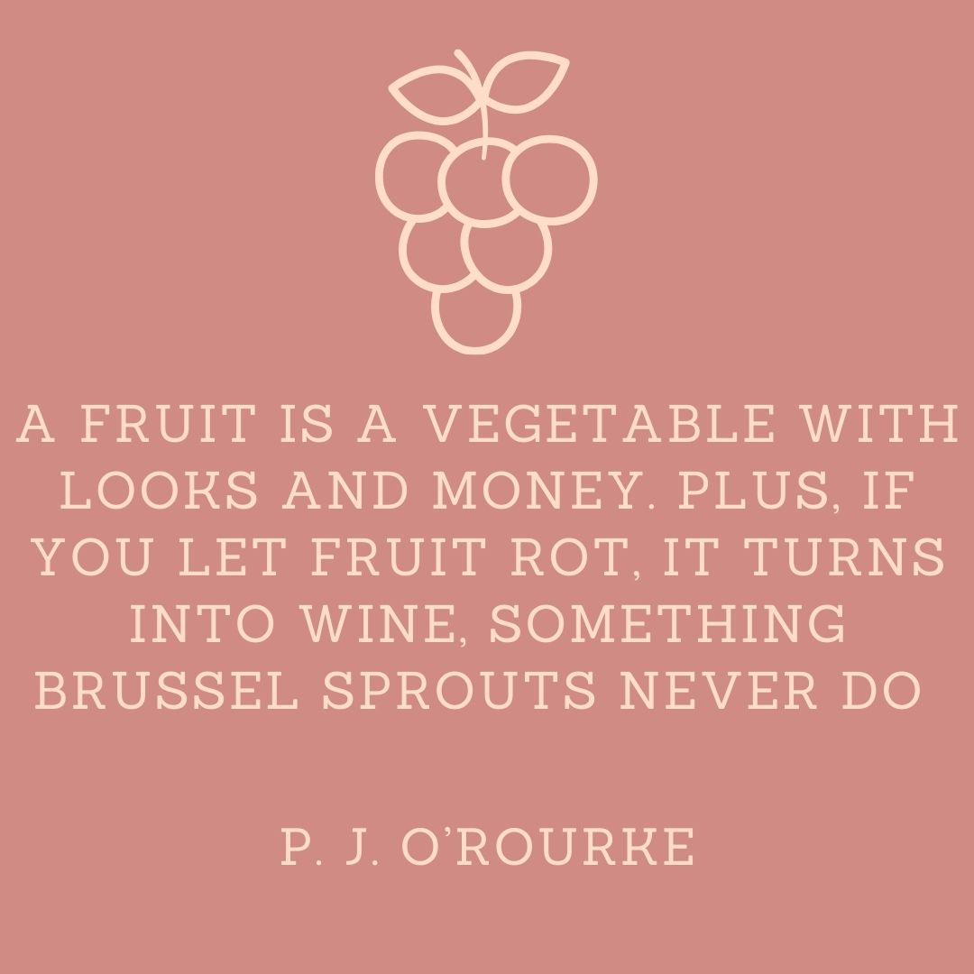 Let's hear it for the fruit! 👏👏 #winewednesday #winequote #wednesdayfunny