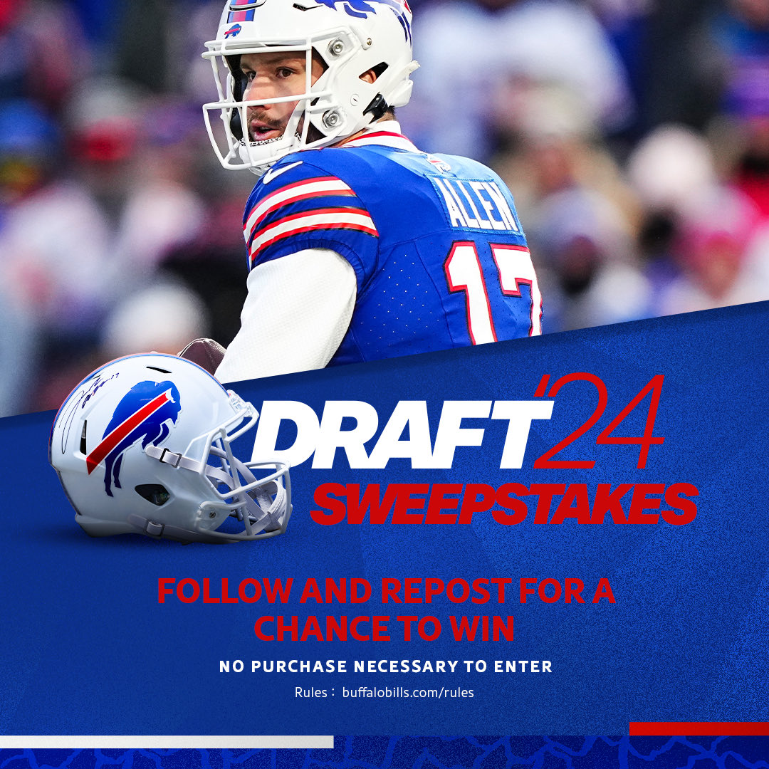 Let’s celebrate draft week! Who needs a Josh Allen signed helmet? RT, Follow to qualify. Just the beginning! #BillsMafia #NFLDraft