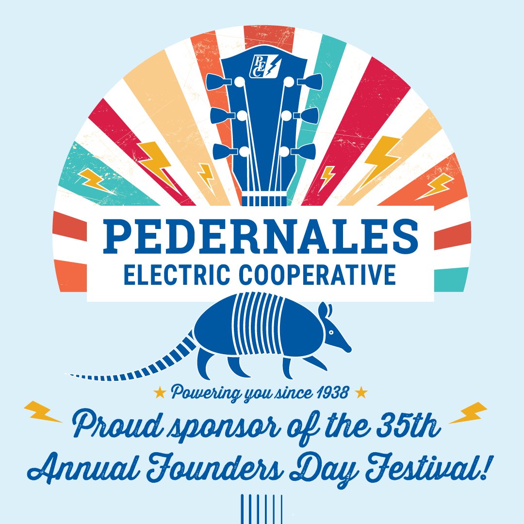 Come visit us at the #DrippingSprings Founders Day Festival! Our #PEC team will be there all weekend, celebrating with awesome giveaways and a chance to win one of five YETI Tundra 45 coolers if you sign up for our Power of Change program. We hope to see you there!