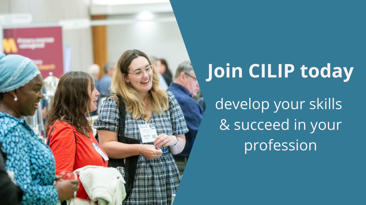 We welcome new #Librarian, #InfoPro and #KM members every day. Whatever your role or career level, join #CILIP today and find out how we can help you grow your network, develop your skills and succeed in your career! cilip.org.uk/join