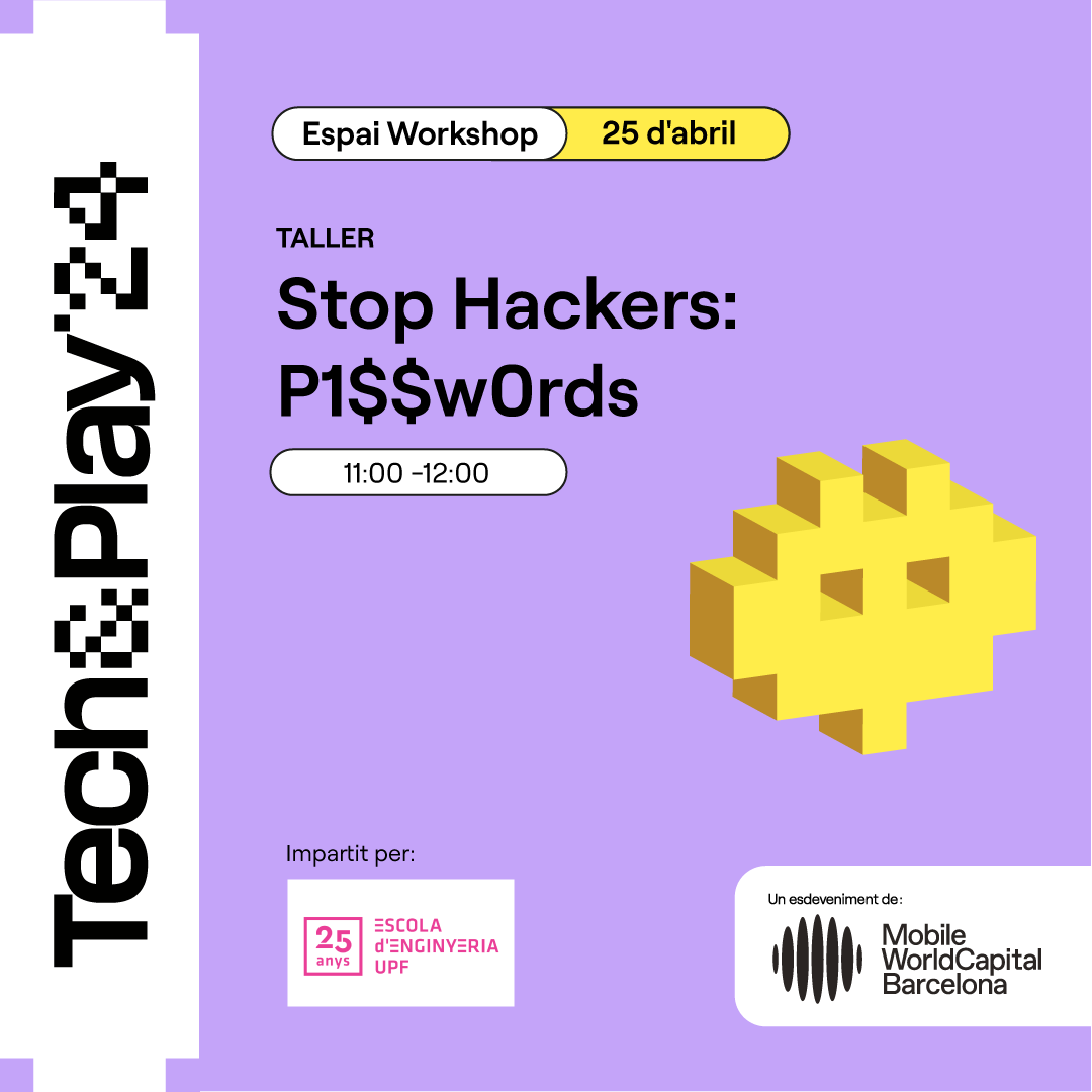 enginyeria_upf's tweet photo. ❗️Demà comença el Tech&Play, un festival que pretén acostar a la ciutadania les darreres novetats tecnològiques
🗣️"Des d'@enginyeria_upf participarem amb 2 tallers del grup #WiSeCom i un diàleg amb Sergi Jordà, del @mtg_upf"
ℹ️ https://t.co/kKNAIKF4Lc https://t.co/LjR83FWs9X