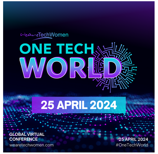 Eeek I'm really excited to be attending #OneTechWorld tomorrow. This virtual conference from @WeAreTechWomen looks to be amazing. I'm thrilled to see that the fab @WhatTheTrigMath and @KateWhyles are speaking alongside many greats! Who else is joining? 💜buff.ly/3f1YIRF