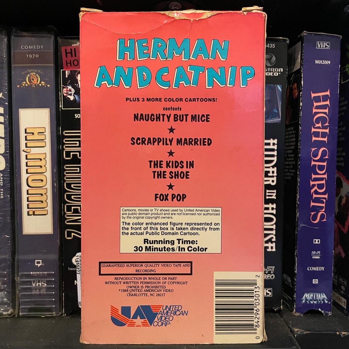 “We’ll kill each other!” #hermanandkatnip #cartoons #kidscartoons #50scartoons #funtimekidvideo #animated #vhs #vhsforever #feedyourvcr #videocassette #videotape