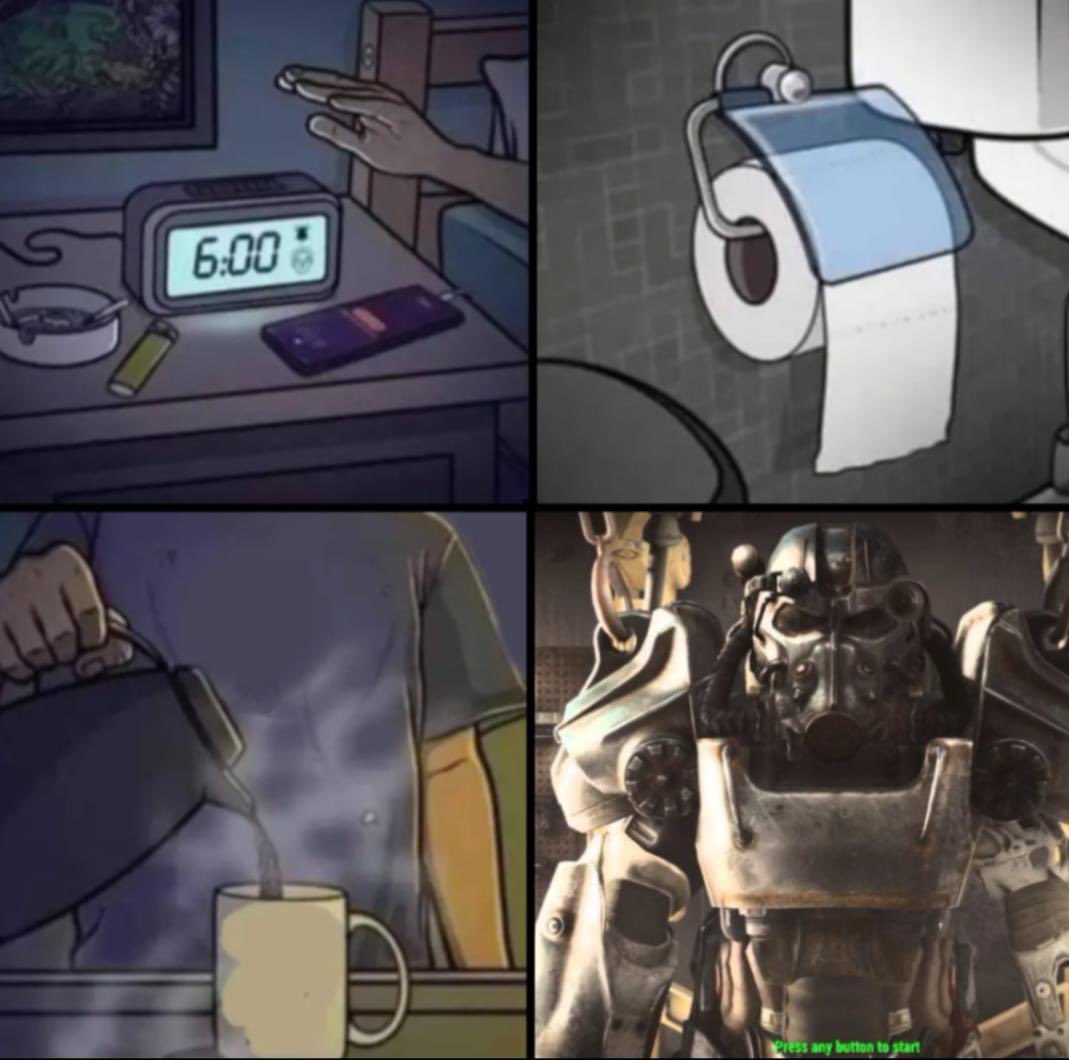 Every Fallout fan when that Fallout 4 next gen update hits