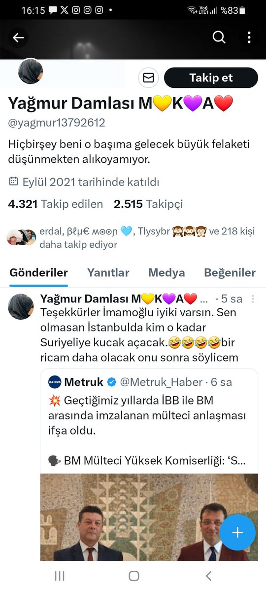 Atatürkçü görünümlü bir trol 218 takipçim varmış 🤭😯