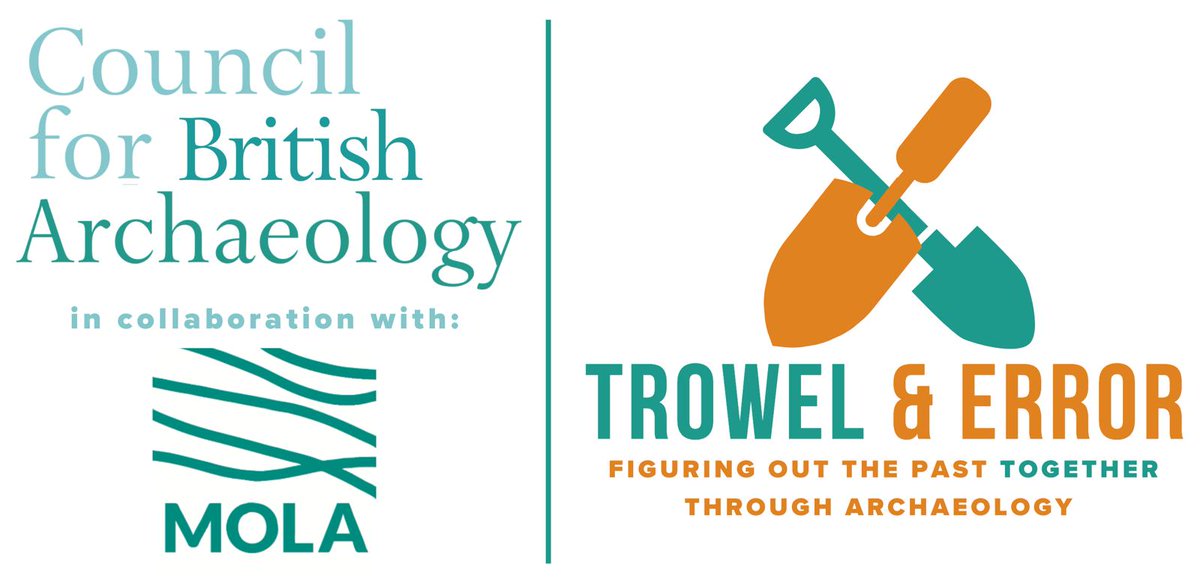 We're really excited that we've launched our survey 'Trowel and Error: Figuring out the past together' at the CIfA Conference #CIfA2024

Come to the CBA stand to have your say about what you want and need from archaeological content and outputs. 🧵1/2