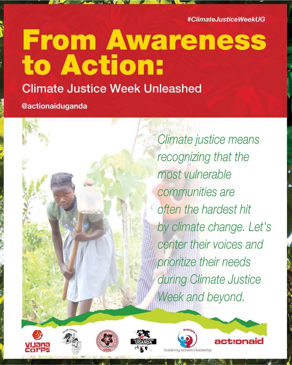 Climate disasters such as droughts, heatwaves, and flooding, continue to hit at an unprecedented scale leaving a trail of destruction. The most affected are people who contribute the least to greenhouse gas emissions.#ClimateJusticeNow #FundOurFuture #ClimateJusticeWeekUG