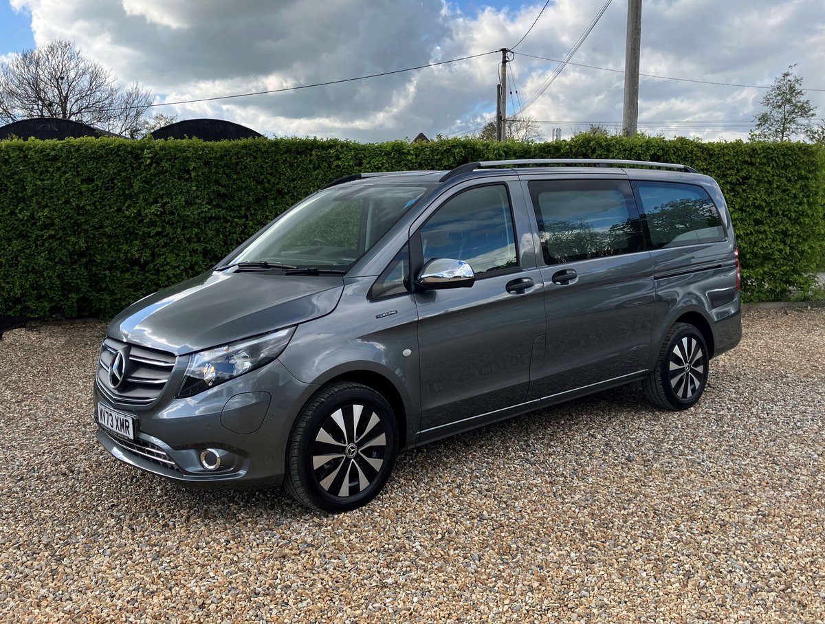 The Mercedes-Benz eVito combines the Vito’s renowned versatility and sleek aesthetics with all-electric power, boasting a 164 mile range and rapid DC charging up to 80% in just 35 minutes! ⚡️ 2023 Superior eVito AVAILABLE NOW for demo/purchase 0118 971 4444/info@superioruk.com