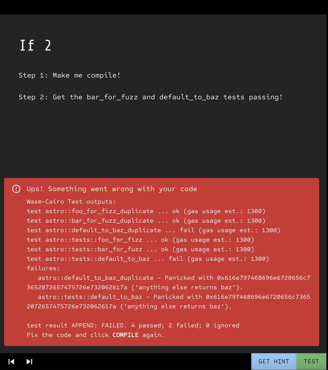 WASM Cairo tweet media