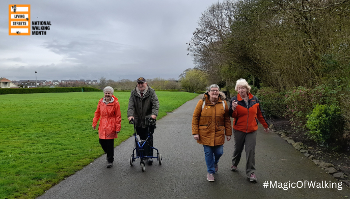 Throughout May we will be supporting @livingstreets National Walking Month. Walking is one of the easiest ways to improve our health and stay connected to our community, helping us feel less lonely and isolated. From walking to school, walking to work, walking to the shops or…