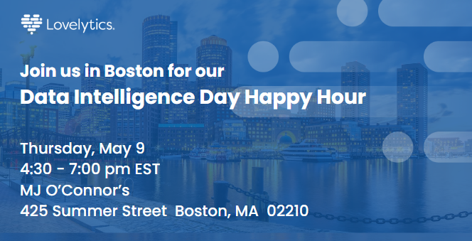 Lovelytics (@lovelyticsdata) on Twitter photo Are you attending the <a href="/databricks/">Databricks</a> Data Intelligence Day in Boston? We are! And we'd like to invite you to our happy hour immediately following the event. Join us on May 9th for an evening of networking & great food & drinks.
Save your spot now: get.lovelytics.com/data-intellige… Are you attending the <a href="/databricks/">Databricks</a> Data Intelligence Day in Boston? We are! And we'd like to invite you to our happy hour immediately following the event. Join us on May 9th for an evening of networking & great food & drinks.
Save your spot now: get.lovelytics.com/data-intellige…
