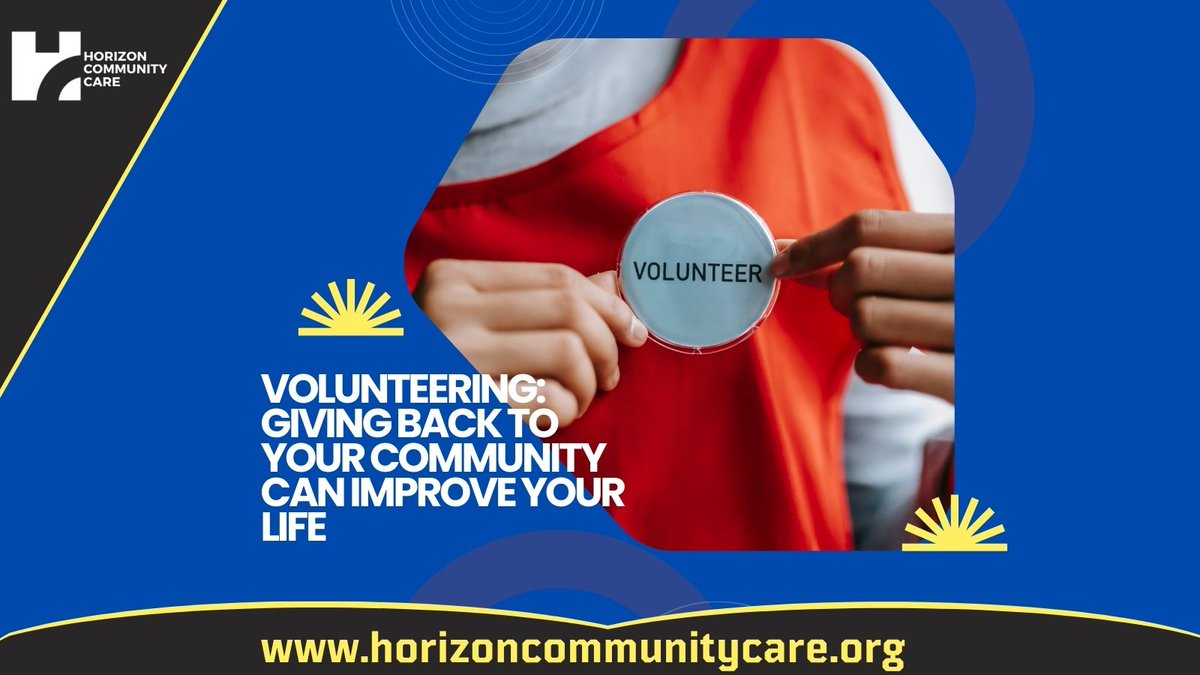 Volunteering with Horizon Community Care allows you to make a meaningful impact on the lives of those in need. 
#Volunteer#Volunteering#GiveBack#CommunityService#HelpingOthers#MakeADifference#VolunteerWork#ServiceProject#CharityWork#CommunityCare#HorizonCommunityCare#HCC#Housing