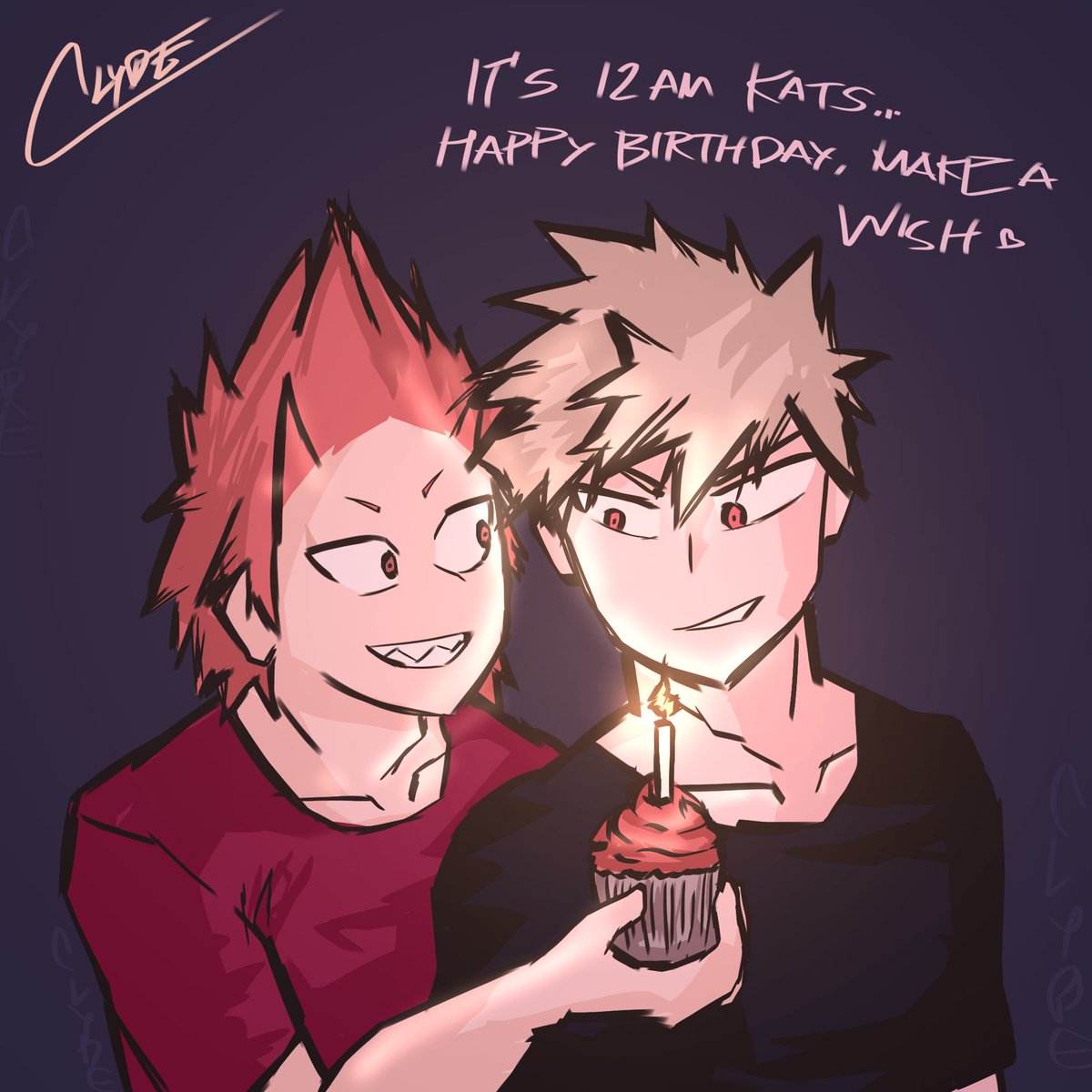 KrBk Week 2024 Day 5&6: Wish and Midnight 

a lil continuation to blasty's birthday and all by his manly boyfriend 

#KRBKWeek24