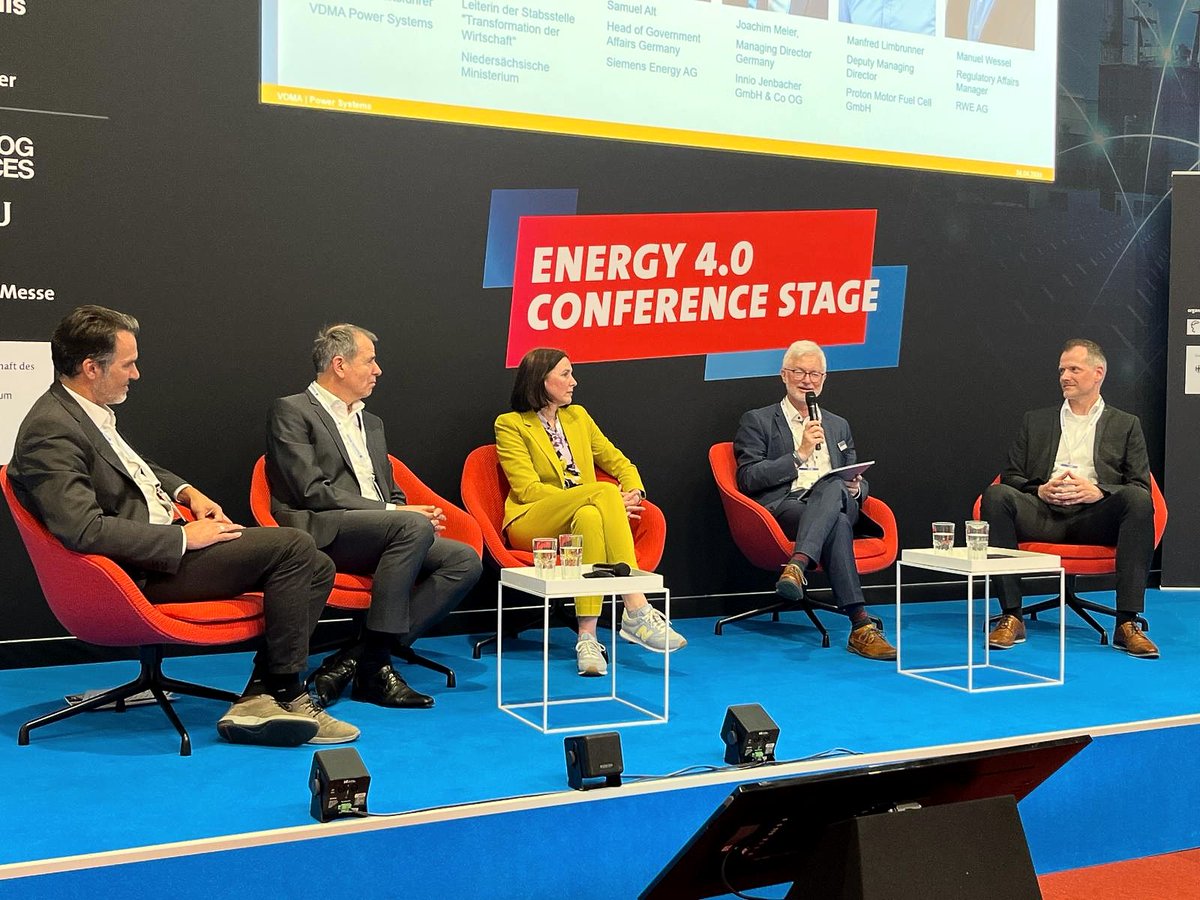 We gathered key players of the industry in a panel discussion about the German power plant strategy. The panelists agreed: It is high time - the power plant strategy must now be finalised and implemented quickly. #hm24 #transition #energysystem #powerplantstrategy