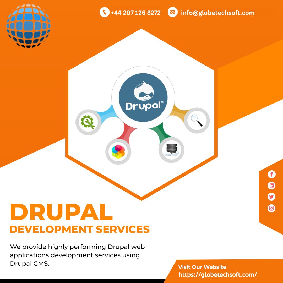 globe_techsoft's tweet image. Looking for a #Drupaldevelopmentcompany?
We are a full-service #Drupaldevelopment that has been providing quality Drupal services to clients all over We have a team of highly skilled and experienced #Drupaldevelopers who can help you with all your Drupal development needs.