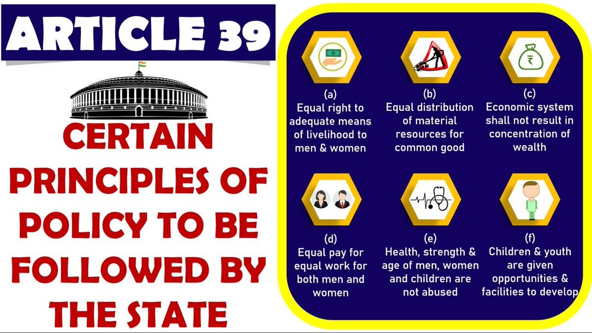 syndrome_knight's tweet image. Article 39 : Directive Principles of State Policy.

b) Equal distribution of material resources for common good.

c) Economic system shall not result in concentration of wealth. 
@narendramodi sarrrrrr !!
#WealthRedistributionPlan #WealthDistribution