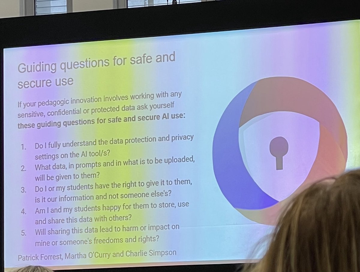 Guides for safe use of AI #ANTF2024