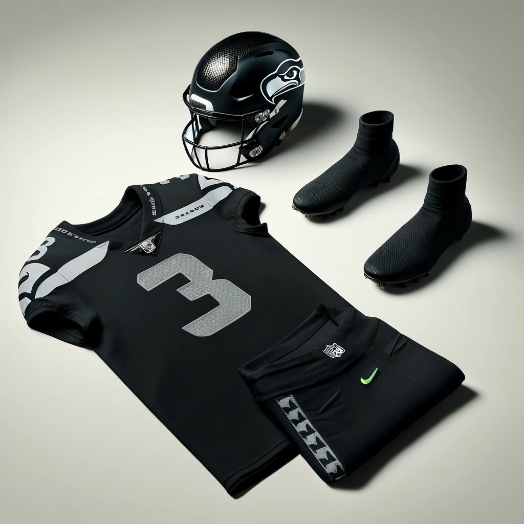 Could you dig the #Seahawks wearing black uniforms

h/t: @dascraize