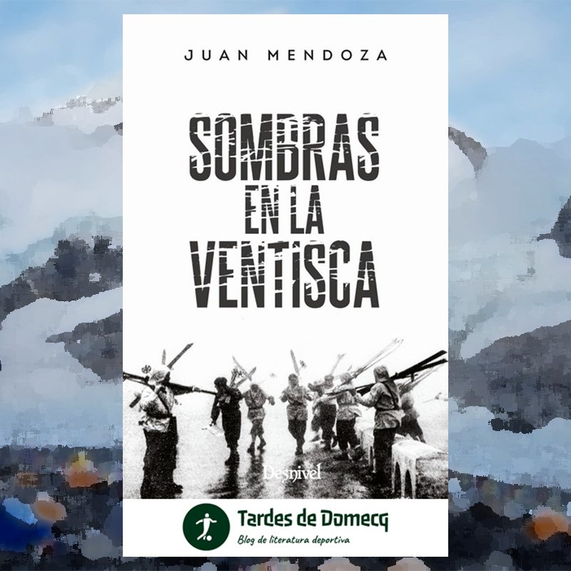 📖🏔️ | Sombras en la ventisca | ✍️ Juan Mendoza | @libreriadesnivel tardesdedomecq.blogspot.com/2024/04/sombra… Juan Mendoza nos cuenta su historia: de montañas y pasiones, de aventuras, de pérdidas irremplazables y de personas devoradas por la contienda, demasiado jóvenes para cualquier guerra